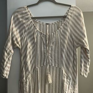 Free people beach cover up, size small